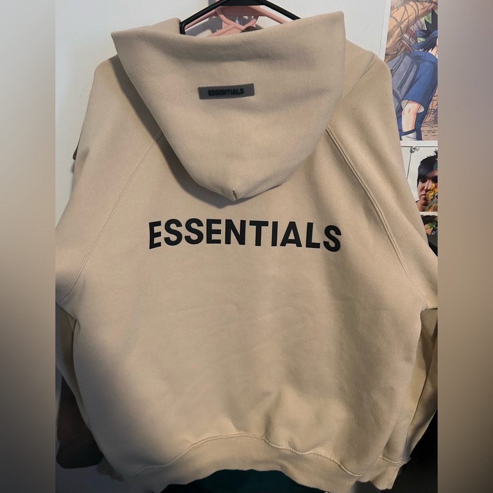 Fear of God Essentials Zip-Up Hoodie Size S